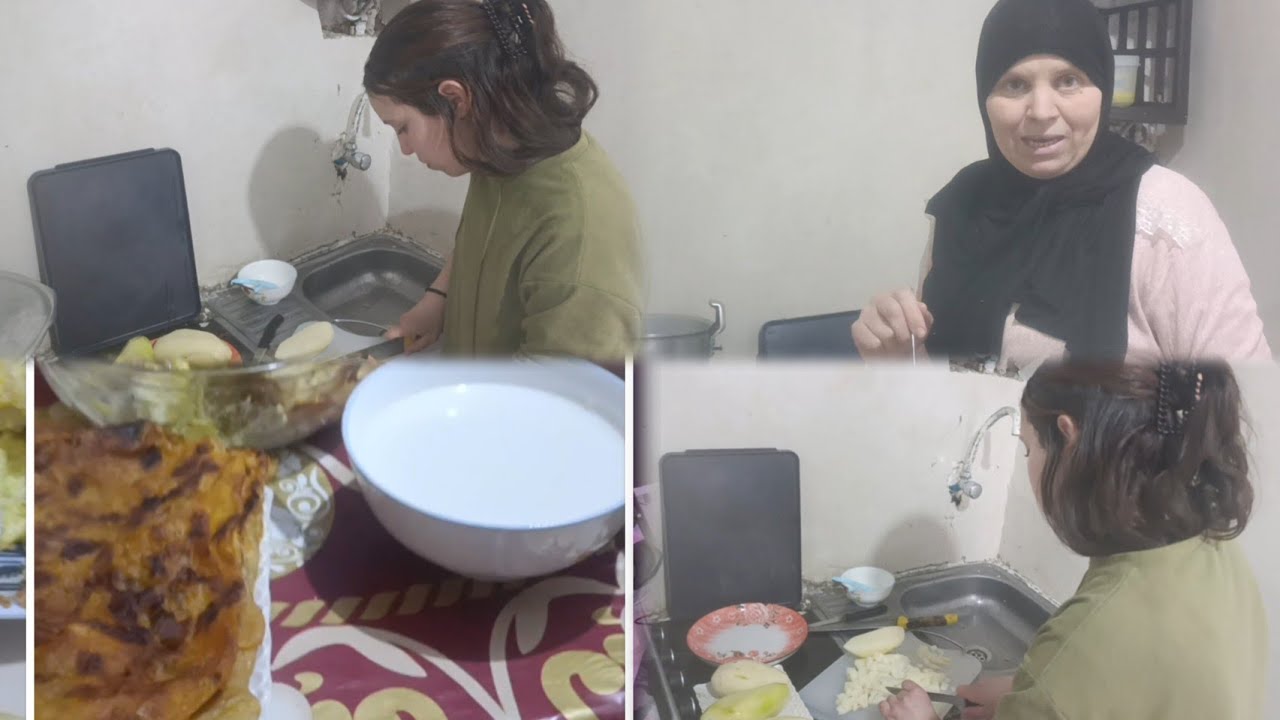 حضرتفطور اليوم في الداري مع مرت ولدي وولادي 😍ودرت طرطية بنينة😋 وقتصادية❤️🤤