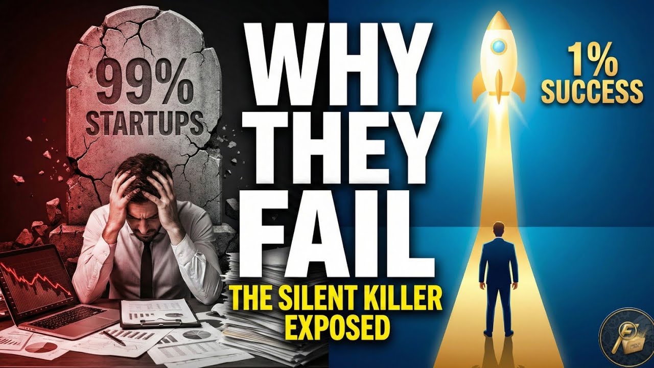Why 99% of Startups Fail (The Brutal Truth) - YouTube