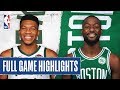 BUCKS at CELTICS | Walker And Tatum Combine For 57 | Oct. 30, 2019