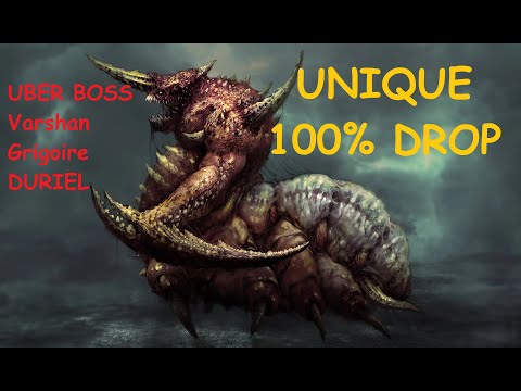 Diablo 4 "Кровь" ДЮРИЭЛЬ. Фарм Уникальных вещей 100 дроп. Убер боссы! часть 1