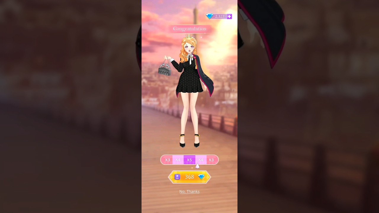 Anime Princess Dress Up Paris Fashion Battle  