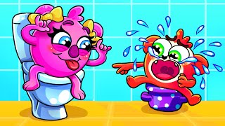 Potty Training With Baby Zoo 🐵🐨😻 + Kids Cartoon | Animation For Kids