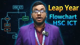 Flow chart | Leap Year | HSC ICT | Chapter 5#hsc #ict #leapyear #chapter5 #flowchart 