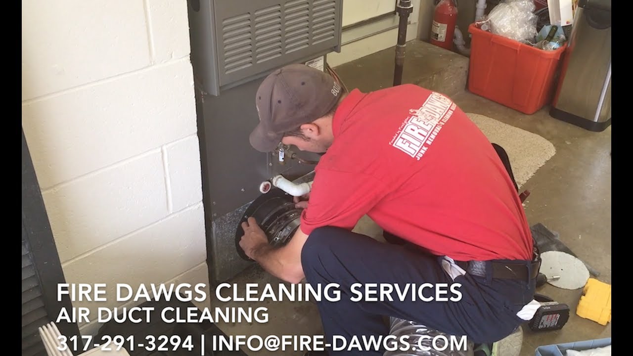 Indianapolis Air Duct Cleaning Fire Dawgs Cleaning Services YouTube
