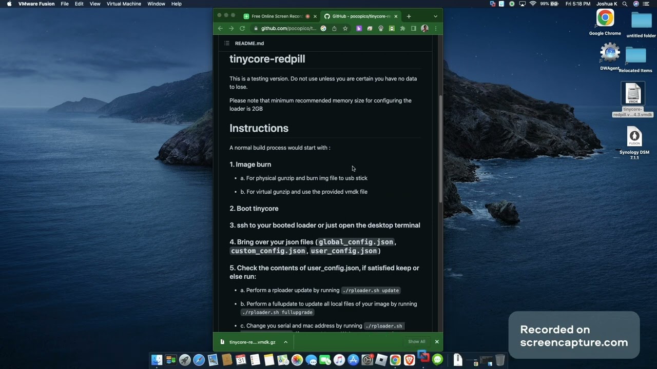 The SynoDSM 7.1.1-42962 Update LONG