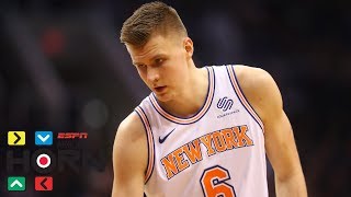 Kristaps Porzingis' ACL injury is 'bad ... for basketball all around' | Around the Horn | ESPN