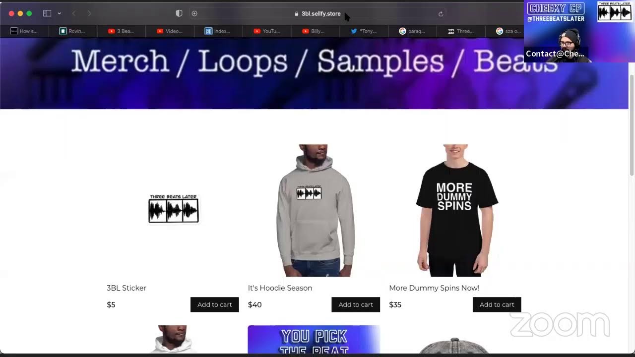 Billy Woods Beats - Ep121 Three Beats Later