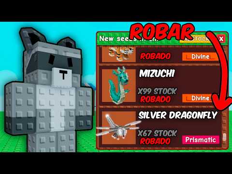 I became a Raccoon again to steal in Grow a Garden