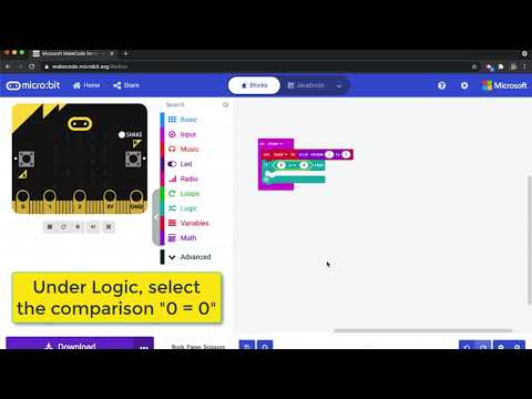 01. micro:bit - Rock, Paper, Scissors