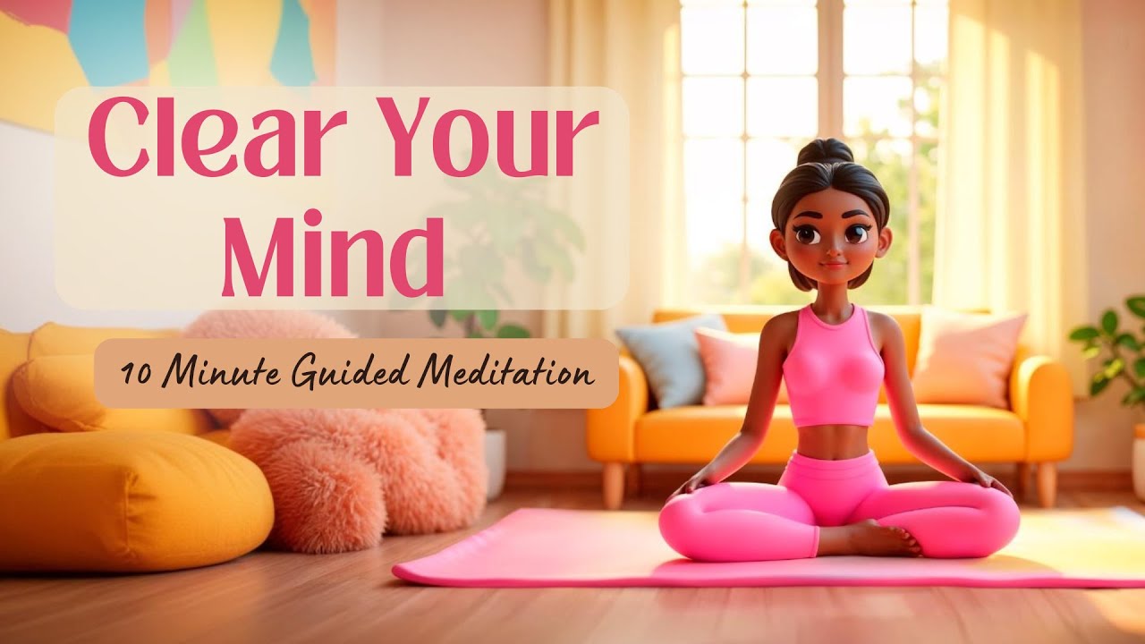 10 Minute Guided Meditation to CLEAR YOUR MIND - YouTube
