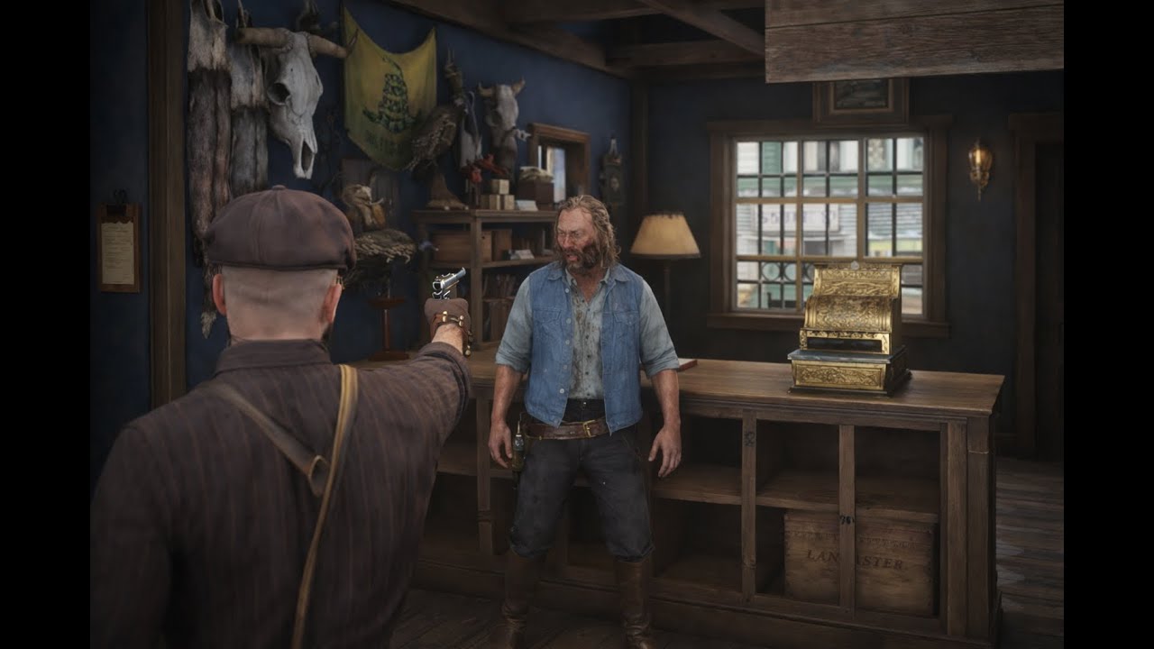 How to rob Rhodes gunsmith