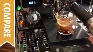 Compare: Espresso Shots from ROK Coffee Grinder and Baratza Vario