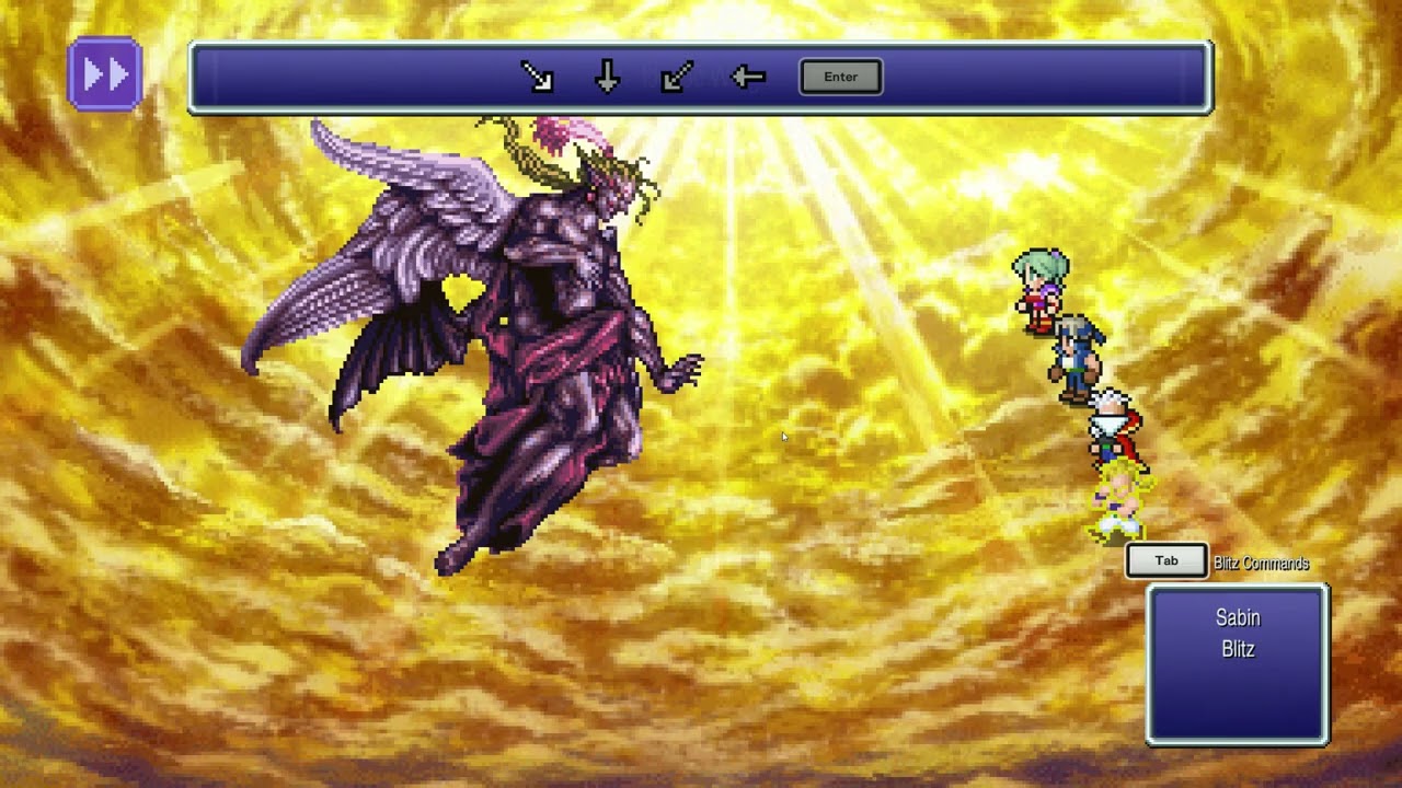 Final Fantasy VI (Kefka+ God Kefka fight)