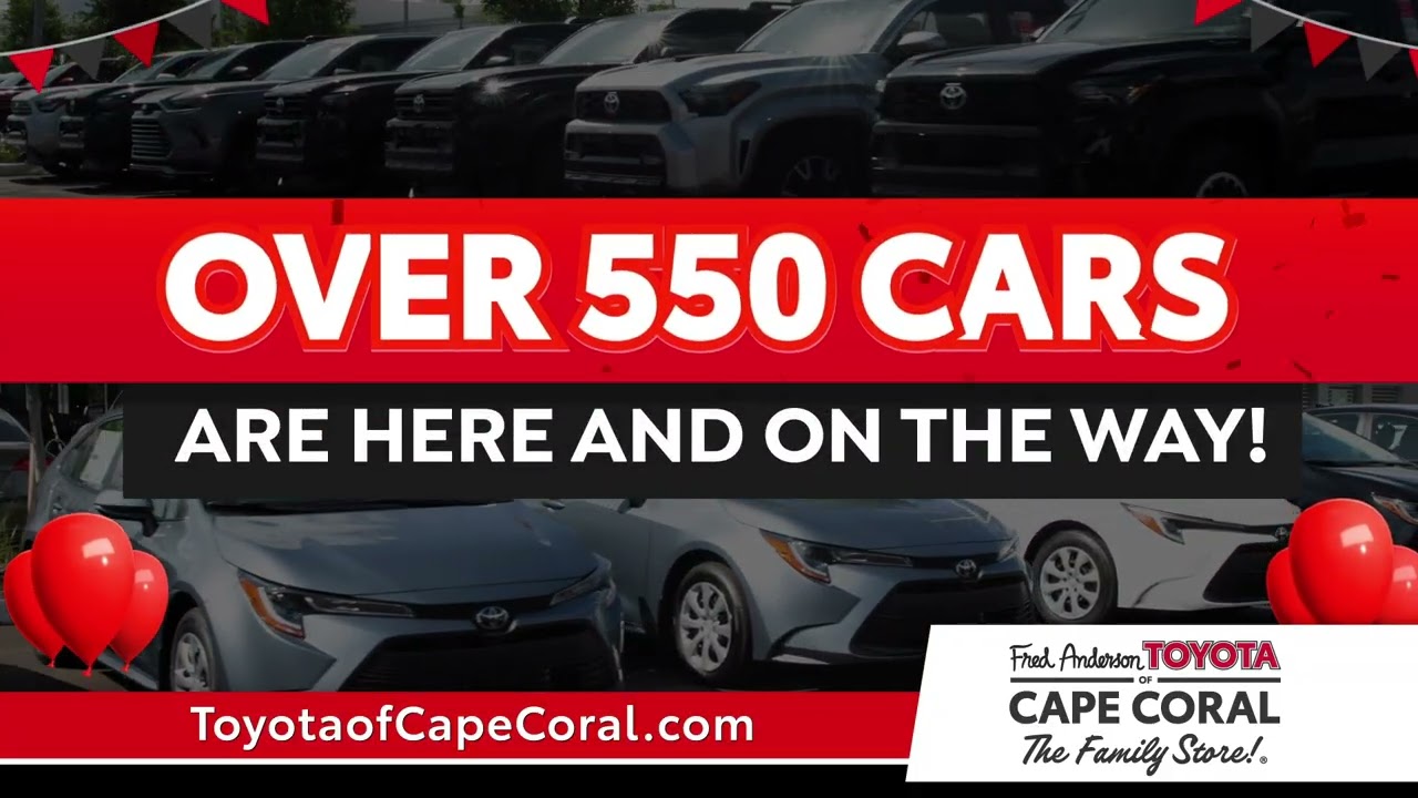Fred Anderson Toyota of Cape Coral | Grand Opening Camry Specials