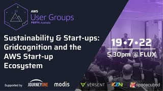 Full Gridcognition and the AWS Startup Ecosystem Update
