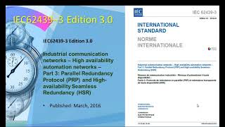 IEC62439-3 PTP Summary