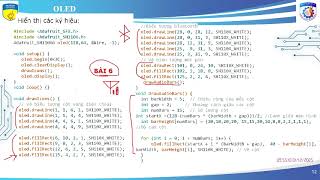 Arduino điều khiển OLED 128x64