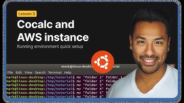 How to Run Linux in CoCalc and AWS EC2 - Step-by-Step Tutorial - [English]