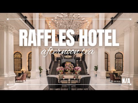 Bewertung des Nachmittagstees im Raffles Hotel Singapore Überteuert und überbewertet