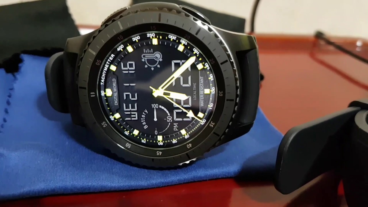 The GearS3frontier lte 3 part.