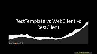 Difference between RestClient, RestTemplate, WebClient