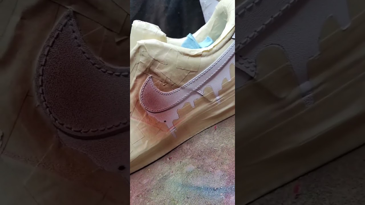 Watch This Sneaker Turn Into Art!