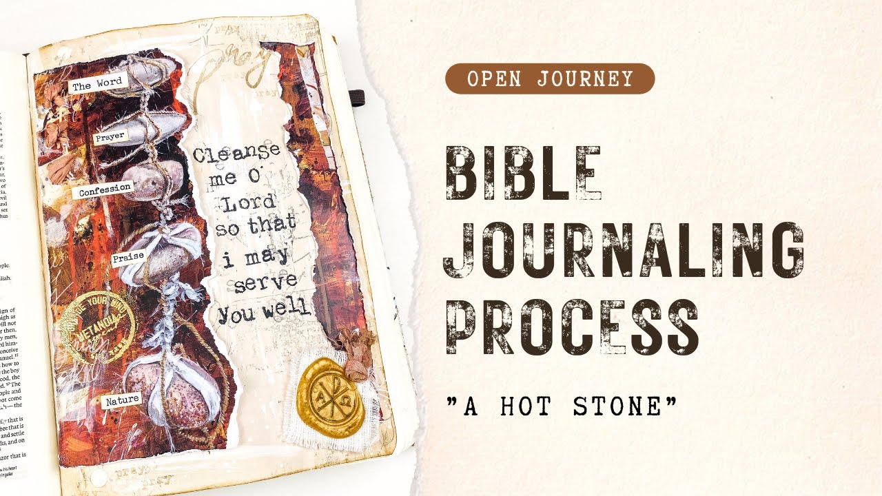 Bible Journaling & Study A Hot Stone Wax Seal and Fiber YouTube