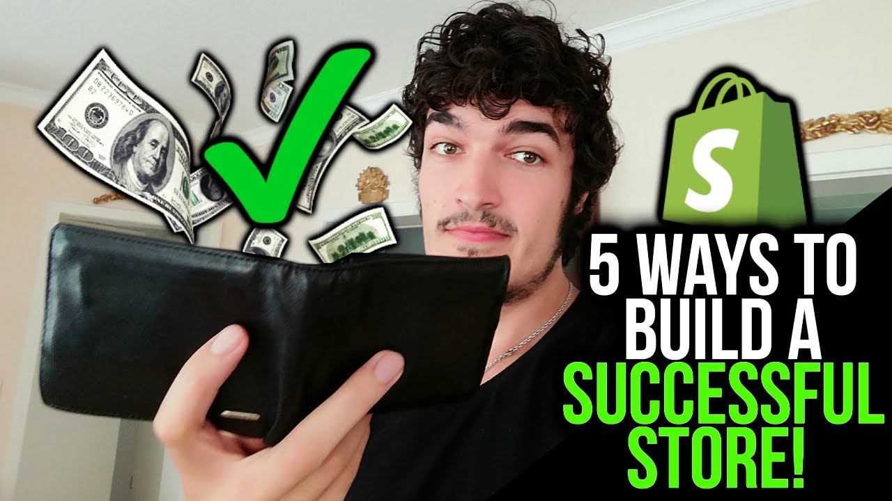 5 Ways To Build a SUCCESSFUL Shopify Store With FREE Traffic! 💶 - YouTube