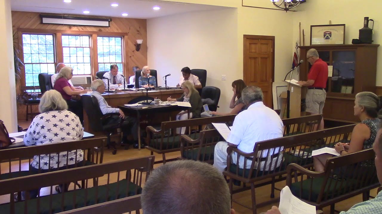 Hopkinton Town Council Meeting July 15, 2019 YouTube