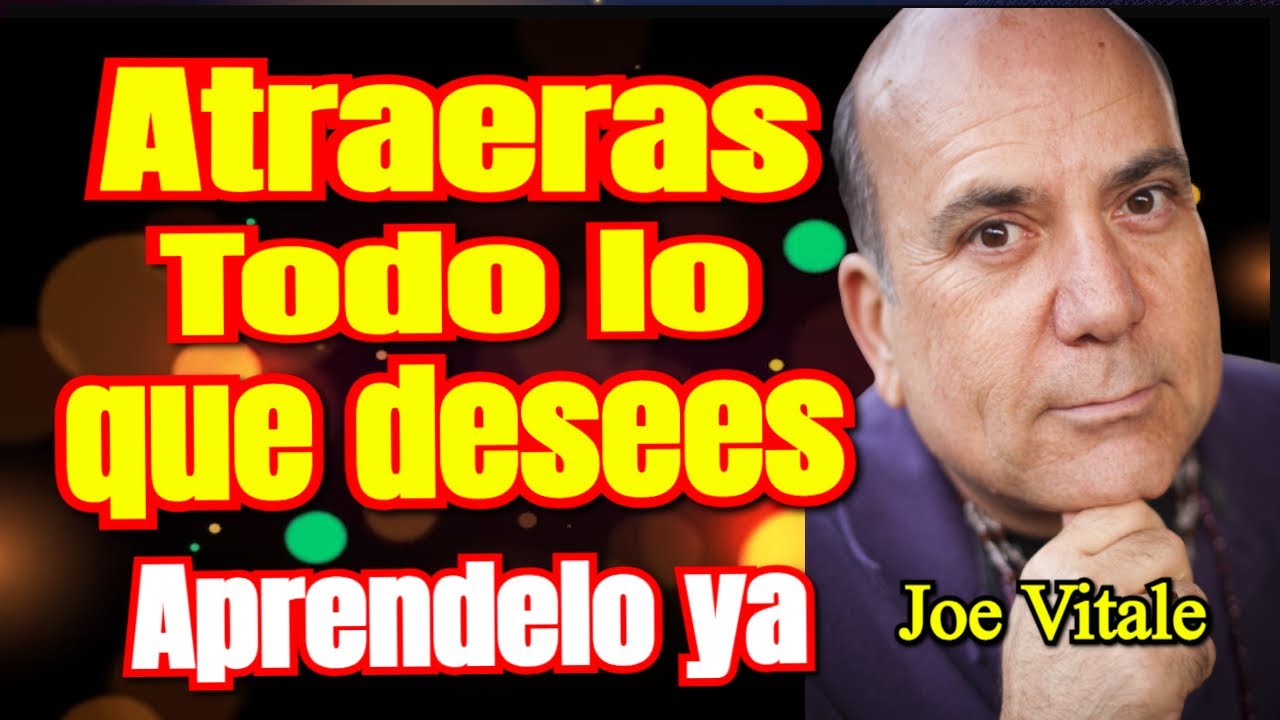 🙆 Reprográmate y Crea la Realidad que Deseas - Joe Vitale en Español ...
