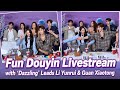 Fun Douyin Livestream With Drama ‘Dazzling’ Leads Li Yunrui &amp; Guan Xiaotong [Eng Sub]