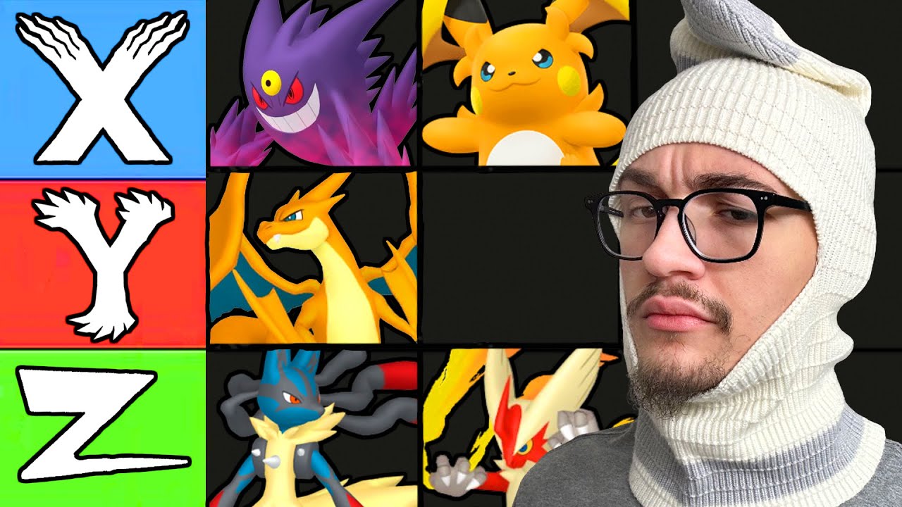 I Ranked Every Mega Pokemon by which Letters they look like