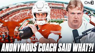 Anonymous Coach Said WHAT About Texas Longhorns & Arch Manning?