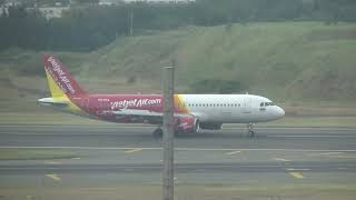 泰越捷航空 Thai VietJet Air A320-214(HS-VKA) VZ-568 素萬那普(BKK)→桃園(TPE) landing