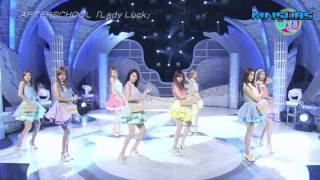 [Vietsub] 120616 NTV Happy Music - Lady Luck @ After School