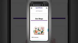 Iportfolio Blogger Template - Best blogger template 2022 [Not on Internet], by Website Developers.