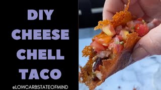 DIY Cheese Shell Taco Recipe DIY Cheese Shell Taco Recipe