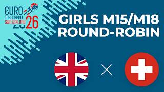 United Kingdom M18 – Switzerland M15 GE · Girls · Euro 2026