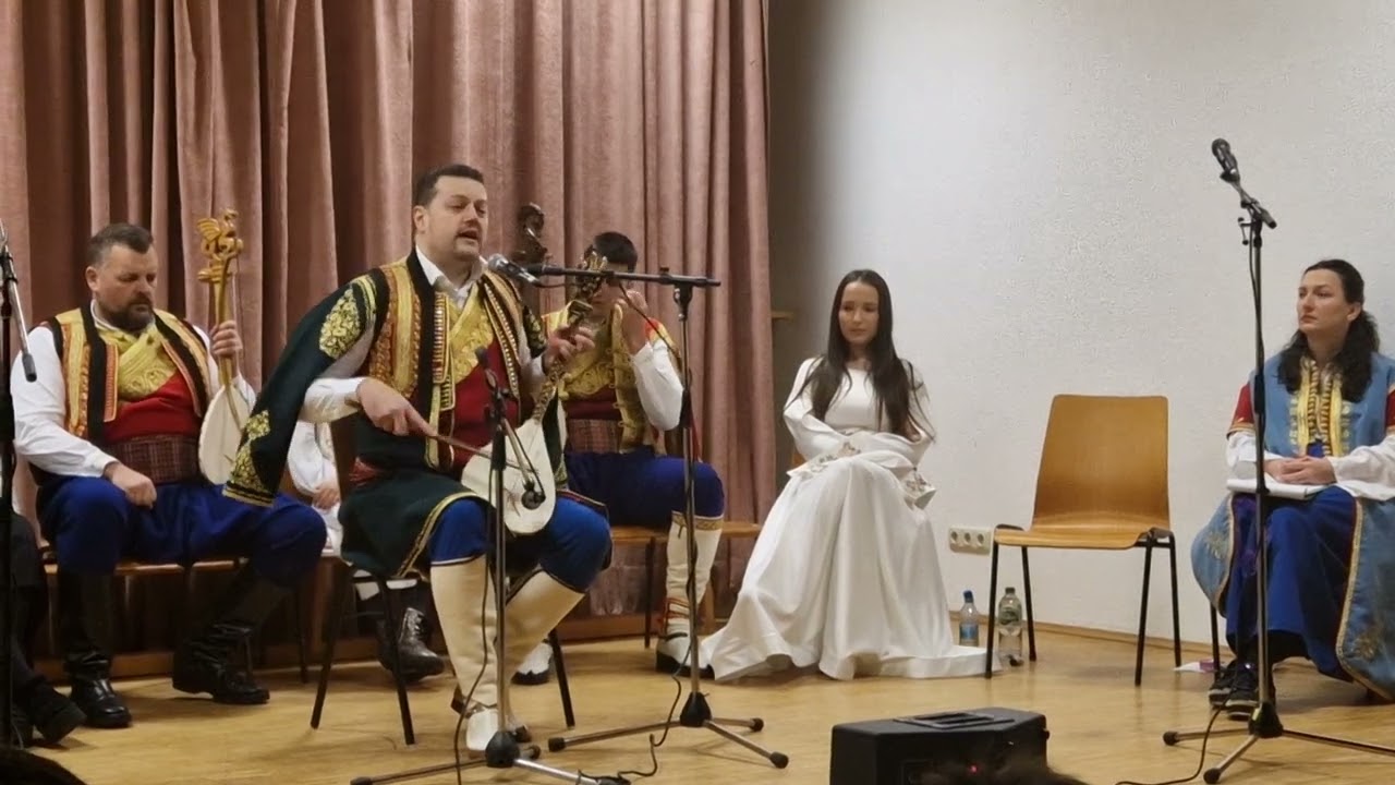 Maksim Vojvodić i Željko Vukčević guslarko veče u Idstein Njemačka