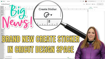 How to use Create Sticker feature in Cricut Design Space