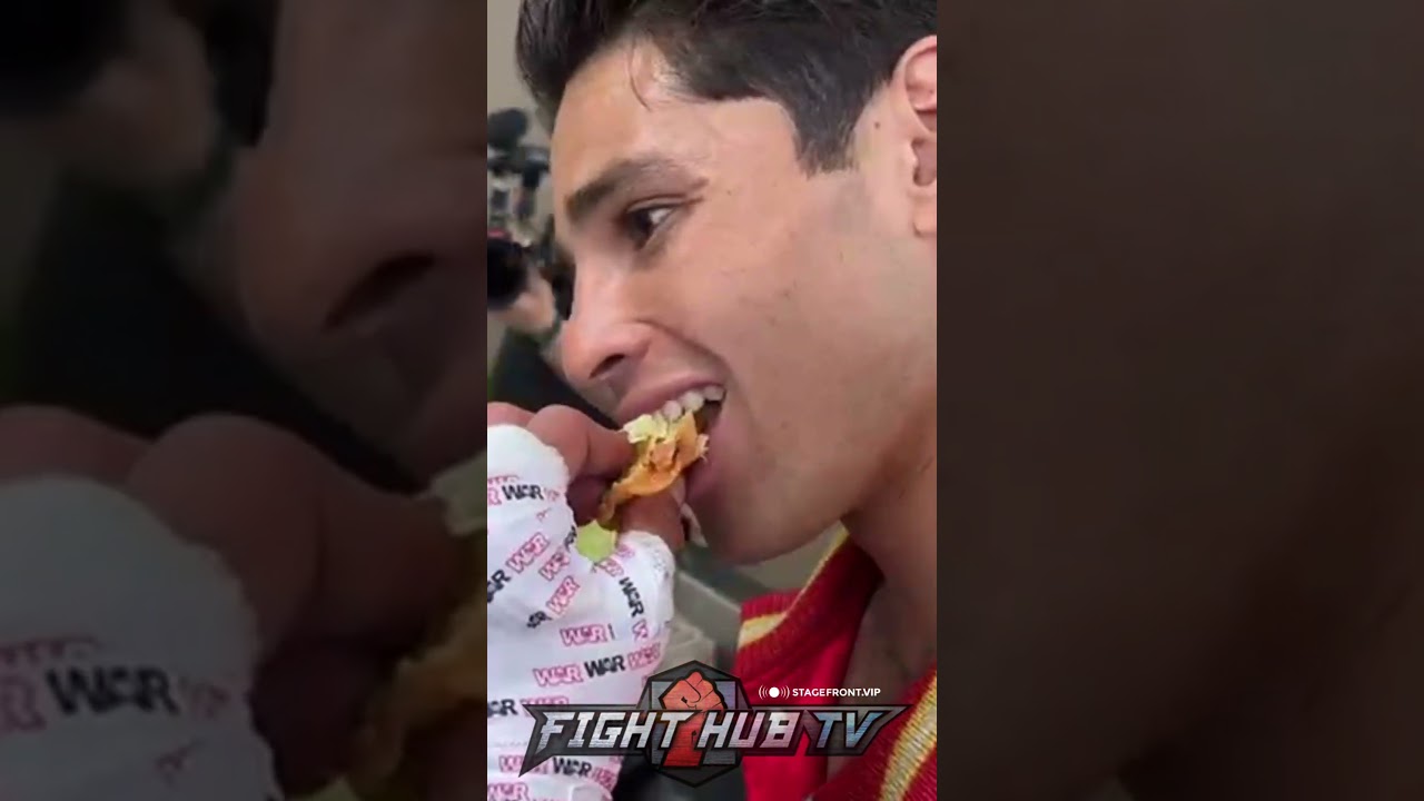 РАЙАН ГАРСИЯ ОДЕРЖИТ «ТУПОГО» ДЖЕРВОНТУ ДЭВИСА, ПОКА ОН ЕДИТ ТАКО И ШУТИТ О НАБОРЕ ВЕСА!