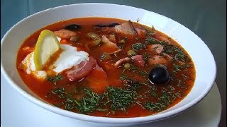 Офигительная мясная солянка в домашних условиях Офигительная мясная солянка в домашних условиях