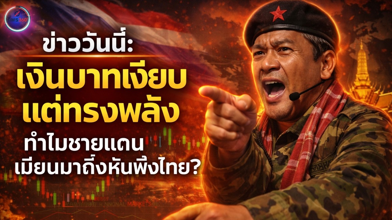 ข่าววันนี้: เงินบาทเงียบแต่ทรงพลัง ทำไมชายแดนเมียนมาถึงหันพึ่งไทย?