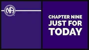 Just for Today | NA Basic Text | Chapter 9