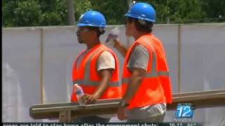 7-1-11 First Modular Classrooms Arrive In Joplin