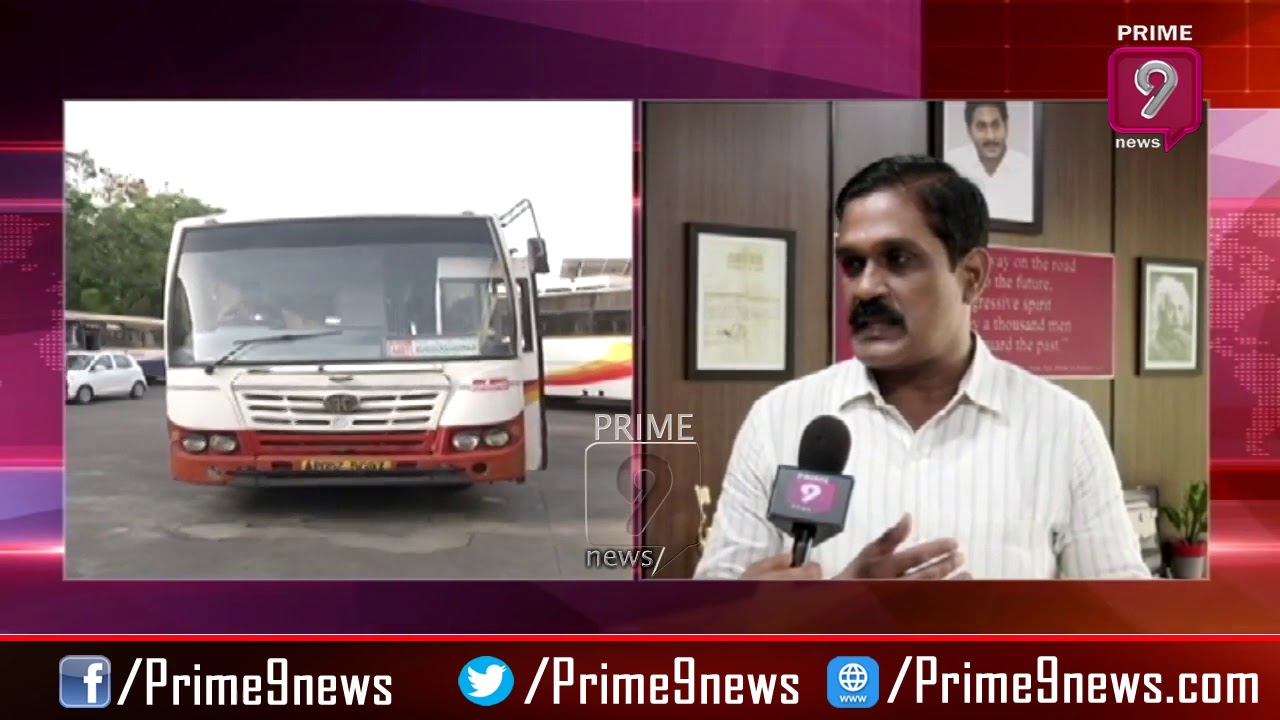 APSRTC MD Krishna Babu On AP TS Inter State Bus Services | Prime9 News