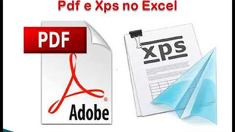 Como converter um arquivo XPS em excel?
