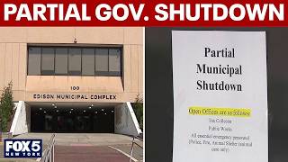 NJ township goes into partial government shutdown
