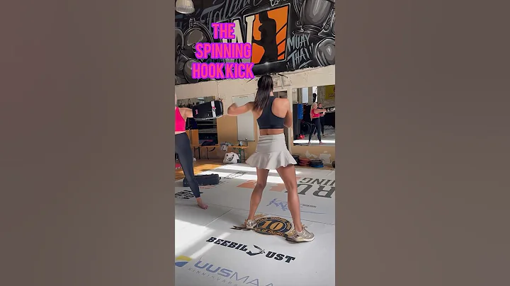 Spinning hook kick #womenempowerment #fitness #combatsport #motivation #martialarts #boxing #shorts