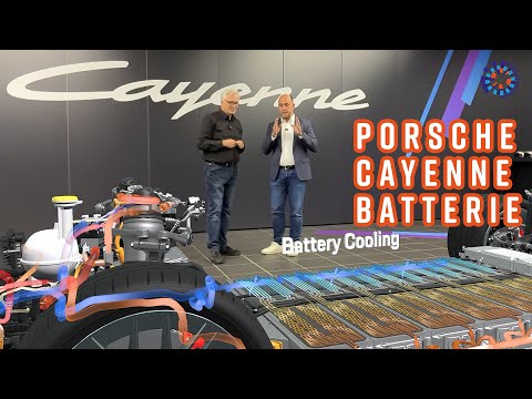 Porsche Cayenne Electric with sophisticated battery cooling
